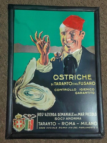 Insegna ostriche taranto - ostriche,