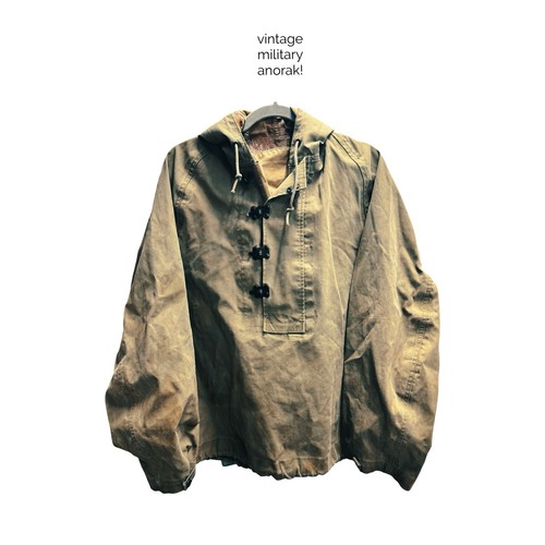 Giacca anorak verde esercito - giacca,