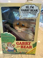 Peluche lettore cassette orso