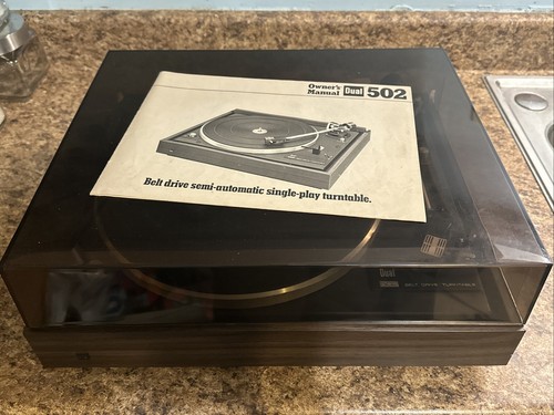 Dual 502 vintage belt drive - dual,