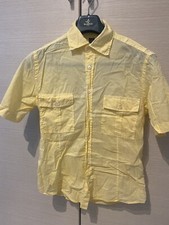 Camicia Manica Corta Coast Colore Giallo Taglia S