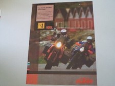 advertising Pubblicità 2006 MOTO KTM 990 ADVENTURE
