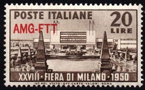 Trieste zona amg ftt 1950 - trieste,