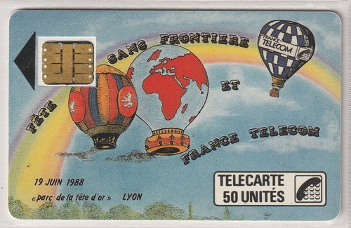 Télécarte france f17 lyon - télécarte,