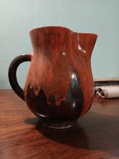 grande vaso brocca in ceramica Lenci.