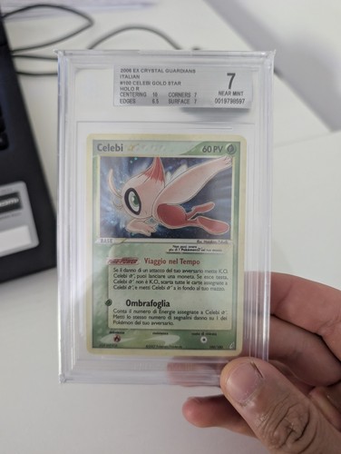 Pokemon bgs celebi gold star - bgs, 7