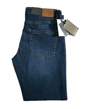 Coveri Blu Jeans Uomo Slim Fit 5 Tasche in Cotone Denim di marca Casual Lavoro 