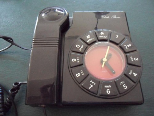 Telefono anni nero con - telefono,