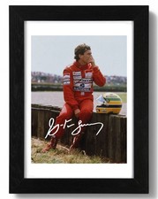 FOTO autografo firmato Ayrton