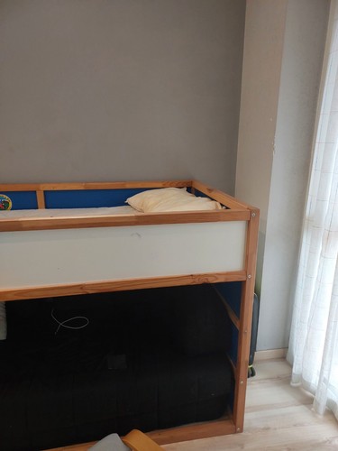 Struttura letto blu - , bambino