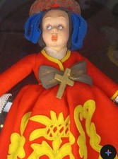 LENCI Early  Felt Dolls All