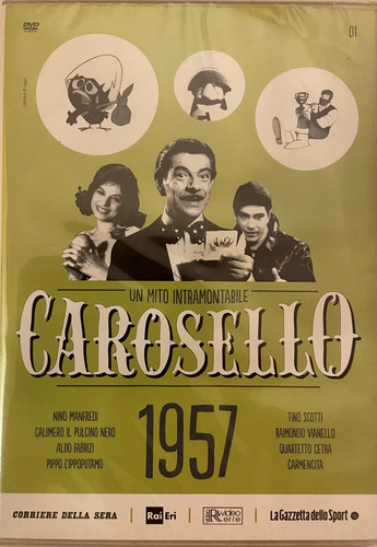 Carosello 1957 dvd - carosello,