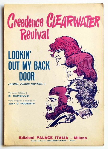 Partition vintage sheet music