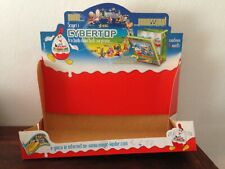 Contenitore Display di cartone porta scatole di latta Cybertop Kinder Sorpresa