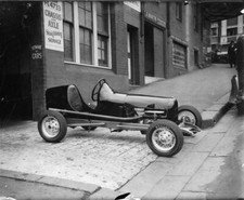 Arch Tuckett's Midget speedcar con motore moto Henderson 1943 Fotografia