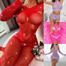 Lingerie sexy donna rete body