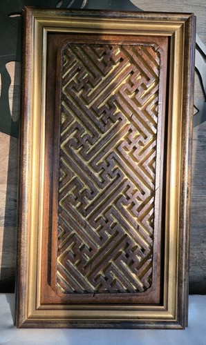 Pannello vintage legno