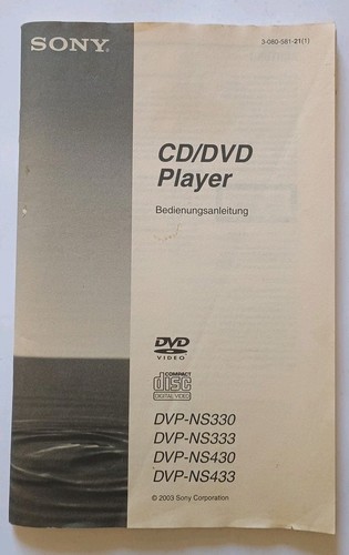 Sony manuale istruzioni - manuale, dvp