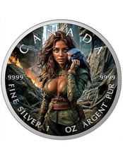 SURVIVING PARTNER 1 oz moneta argento 5$ Canada 2025