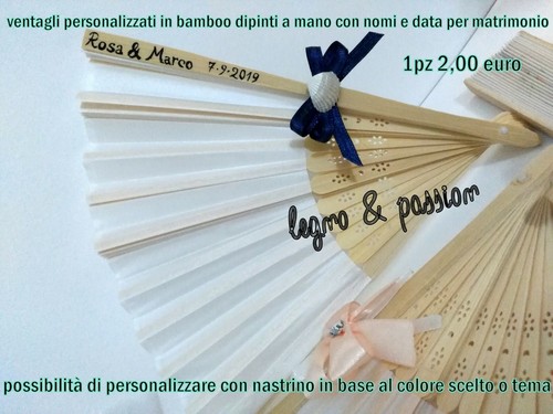 Ventagli matrimonio ventaglio