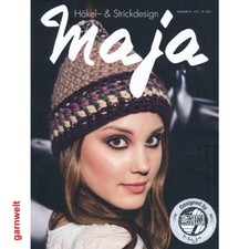 Lana Grossa Maja Häkel- E Strickdesign 01 Libro Lavoro Maglia Con Schemi a