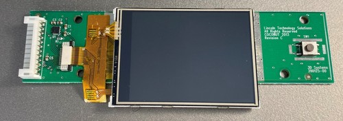 Scheda colori touch screen