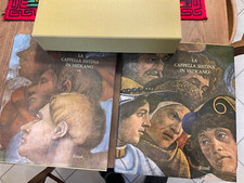MICHELANGELO--LA CAPPELLA SISTINA IN VATICANO -2 VOLUMI-  RIZZOLI  1974