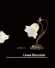 LUME IN FERRO BATTUTO LAMPADA CAMERA COMODINO ABATJOUR LUMETTO STILE CLASSICO