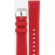 Cinturino in plastica rosso TAG Heuer Formula 1 F1 CAH1114 BT0715 - OEM originale