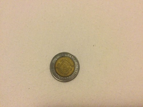Moneta 500 lire bimetalliche - 500,
