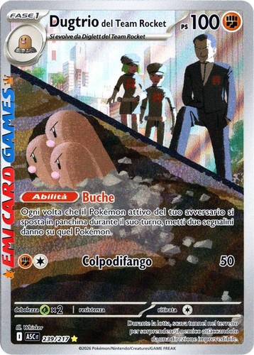 Dugtrio del team rocket - dugtrio,