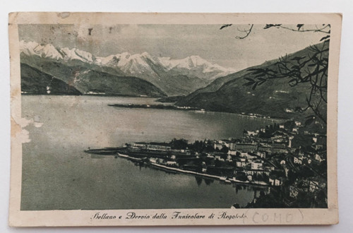 Cartolina belluno dervio - cartolina, e