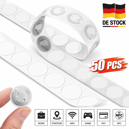 Pezzi adesivi tag nfc - pezzi,