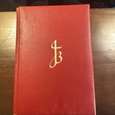 The Jerusalem Bible Illustrations by Salvador Dali 1970, Red Hardcover