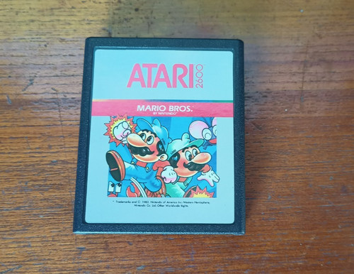 Mario bros nintendo - mario, atari