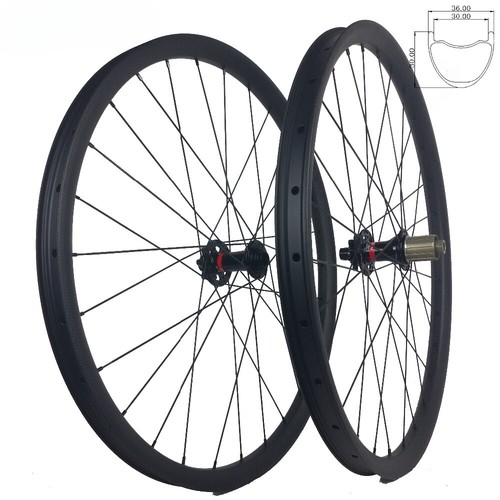 Set ruote 5 carbonio - set, 29/27,5