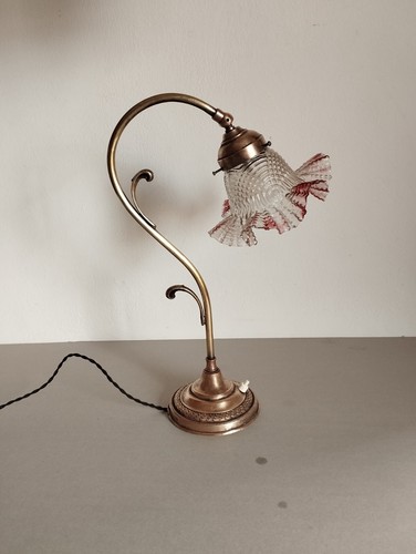 Lampada tavolo ottone e - in,