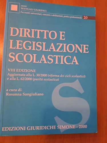 Diritto legislazione - e,
