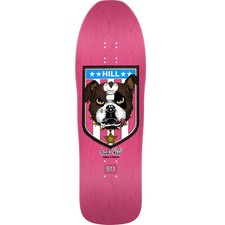 Powell Peralta Frankie Hill Bulldog Skateboard Deck - 10" macchia rosa
