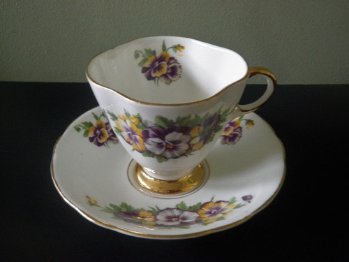 Tazza piattino clarence - tazza,