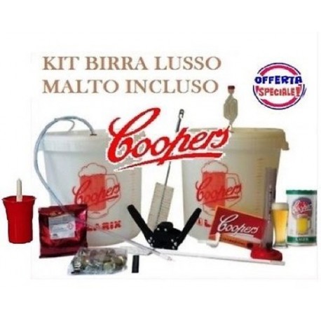 Kit fermentazione birra lusso - kit,