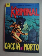 kriminal n° 29 ed.corno 1965