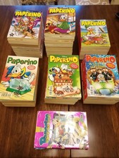 Lotto di  64 PAPERINO dalla Fascia 200 alla 500. Buone Condizioni. + 2 Omaggio