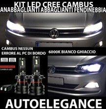 VOLKSWAGEN POLO AW1 ANABBAGLIANTI ABBAGLIANTI FENDINEBBIA LED 16.000LM - AT