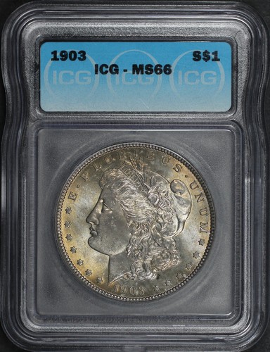 1903 morgan dollar icg - 1903,