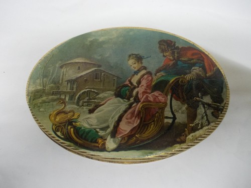 Scatola latta vintage - latta,