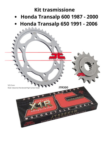 Kit trasmissione catena corona