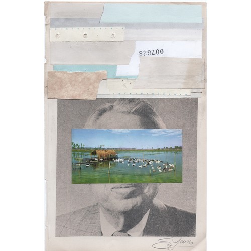 Collage originale arte moderna