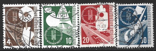 Germania scott 698 701 - scott, #698-701