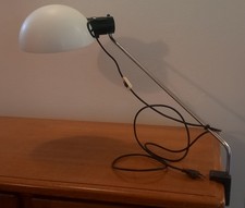 Lampada Tavolo A Morsetto Mod Libellula Iguzzini Guzzini Anni 70 Italia